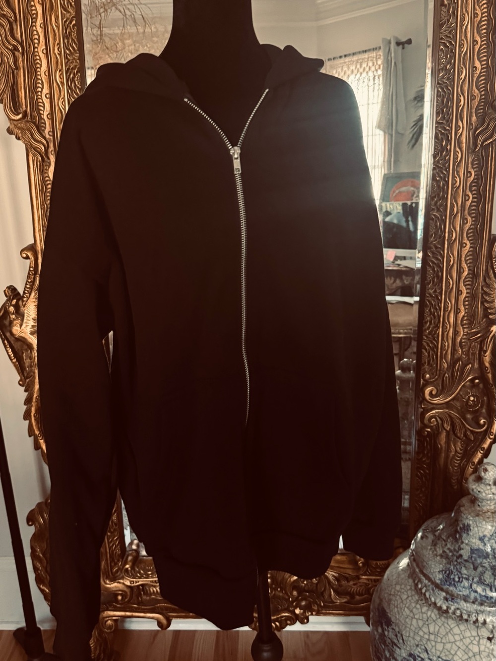 TALENTLESS Black Full-Zip Hoodie Jacket